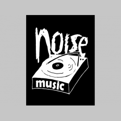 Noise Music chrbtová nášivka veľkosť cca. A4 (po krajoch neobšívaná)